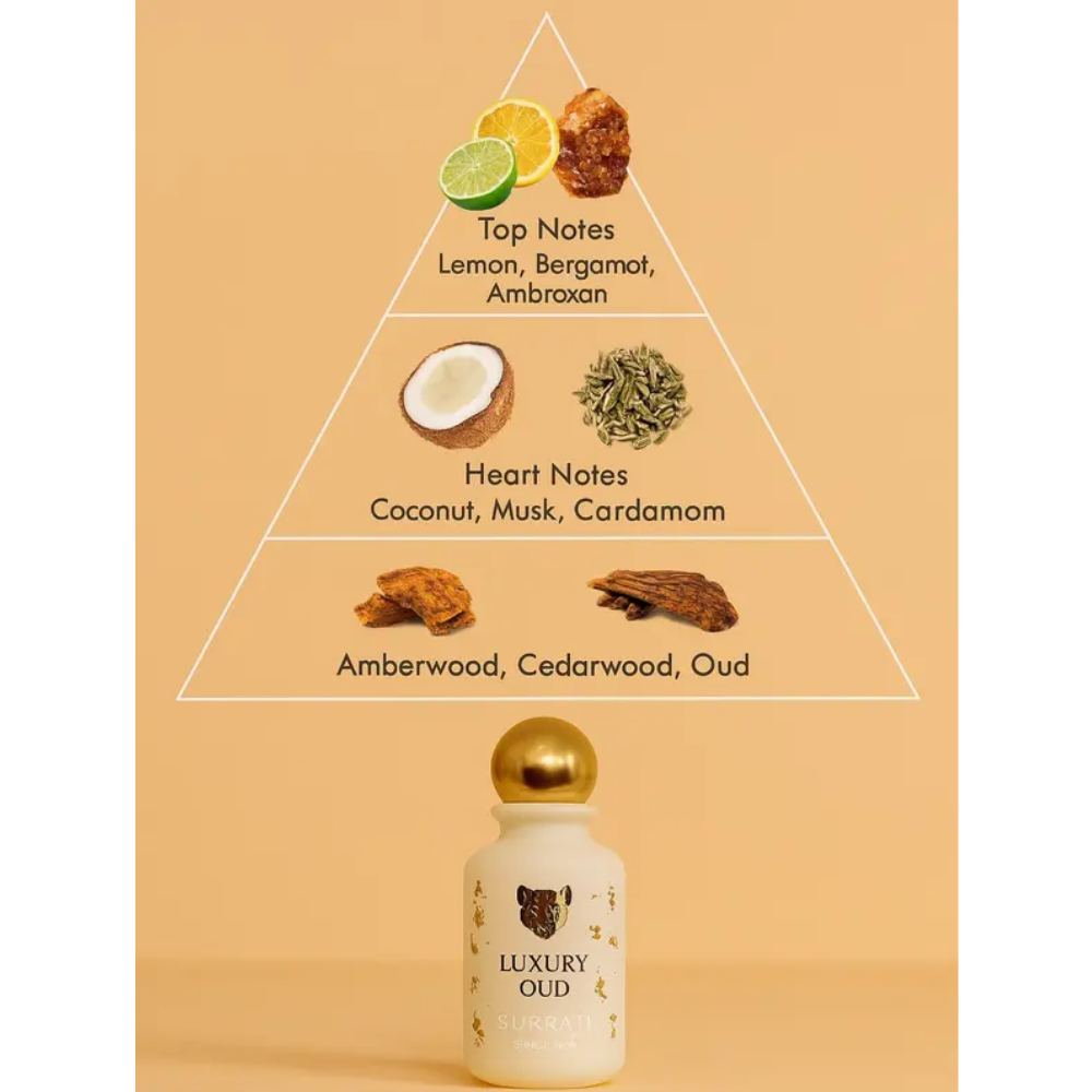 Surrati Luxury Oud Perfume 100ml EDP
