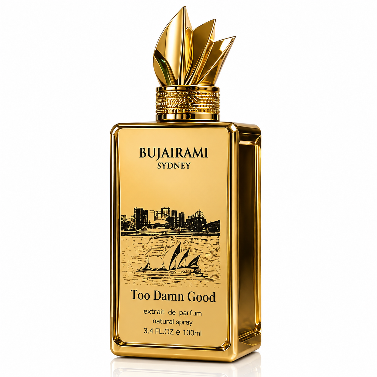 Bujairami Too Damn Good Extrait De Parfum 100ml | Long Lasting Luxury Unisex Fragrance